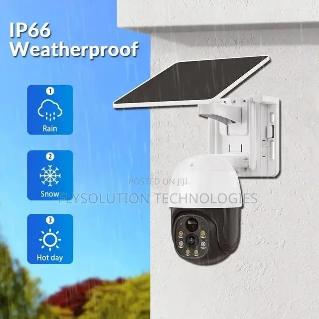 V380 Pro 4G Solar Powered Outdoor Waterproof Camera