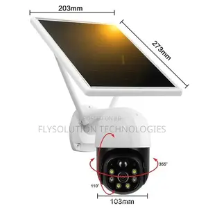 V380 Pro 4G Solar Powered Outdoor Waterproof Camera