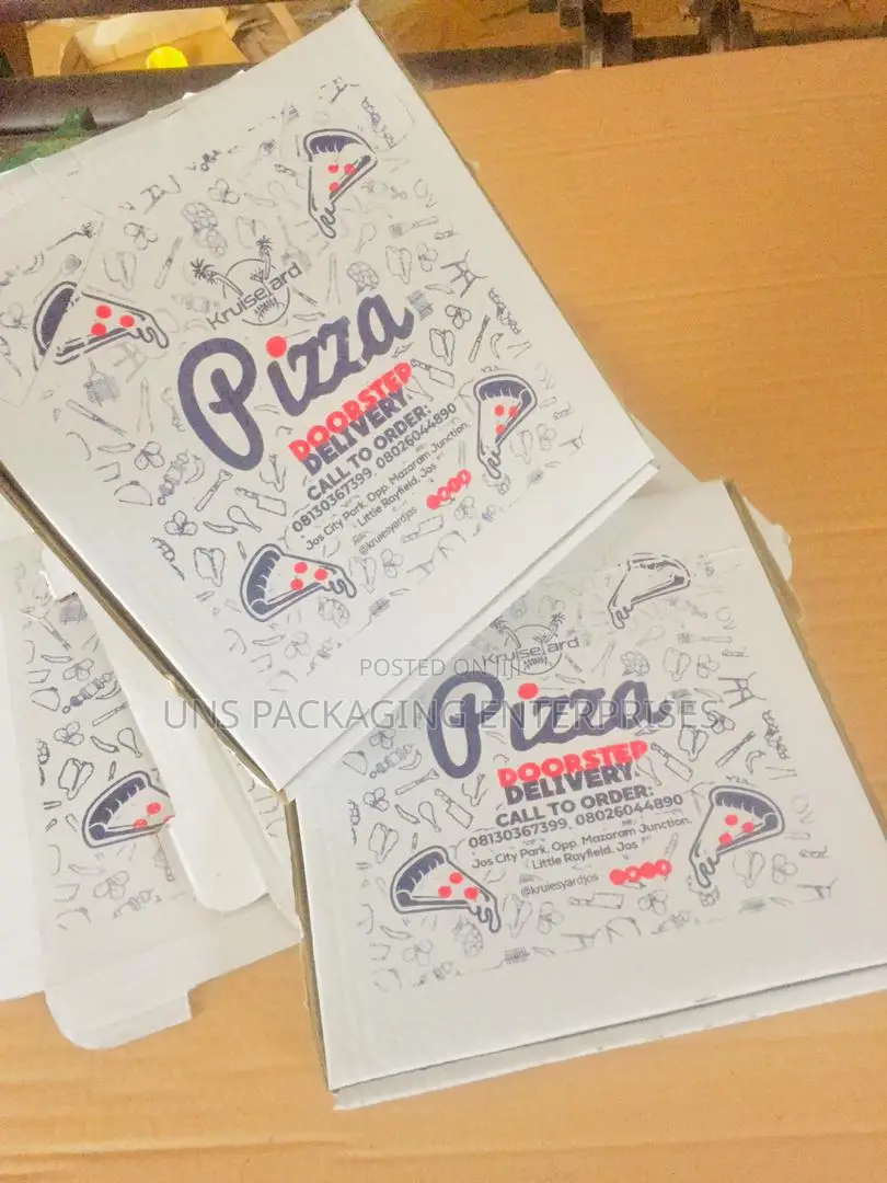 Custom Carton Pizza Boxes.