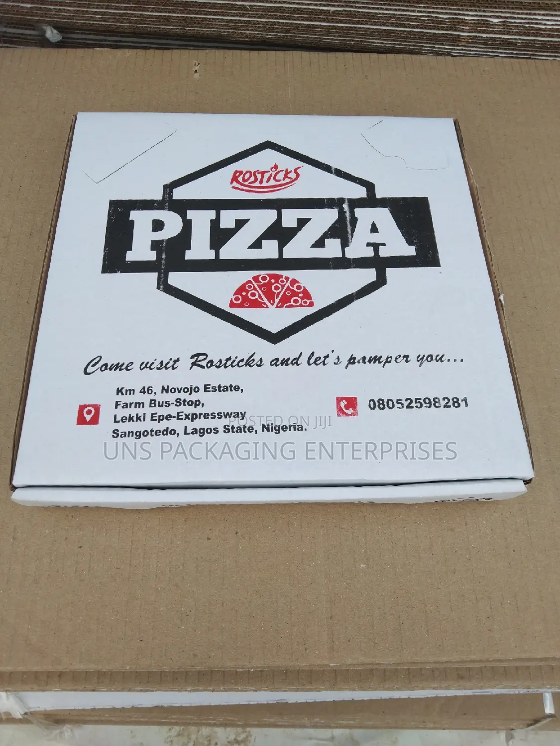 Size 10 Pizza Box