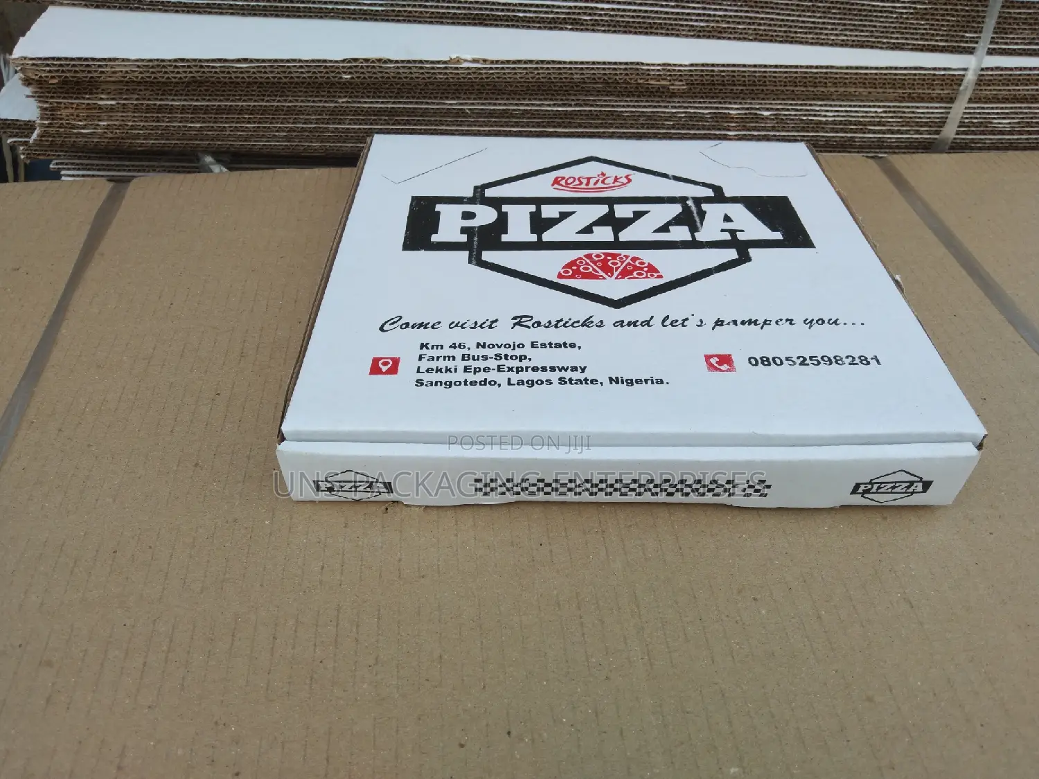 Size 10 Pizza Box