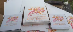 White Custom Size 12 Pizza Boxes.