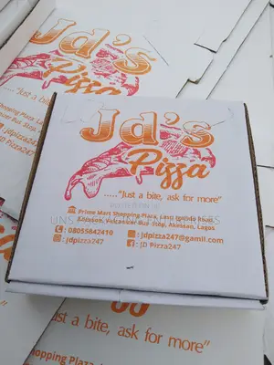 White Custom Size 12 Pizza Boxes.