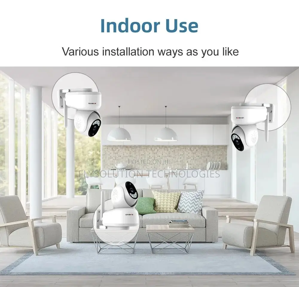 4G Ubox Mini Solar Powered Surveillance Camera