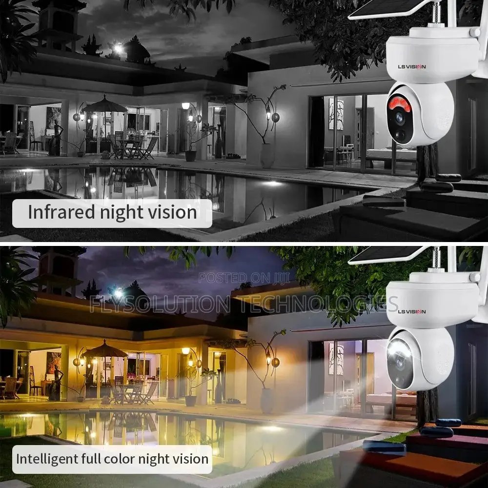 4G Ubox Mini Solar Powered Surveillance Camera