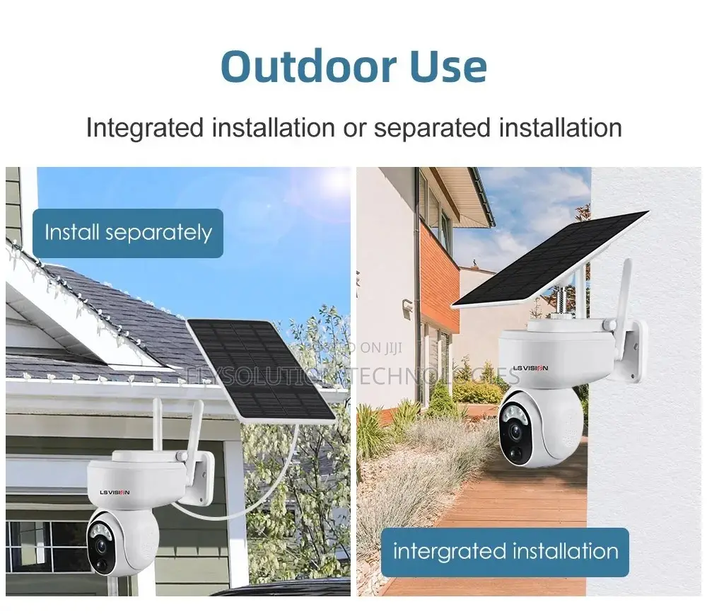 4G Ubox Mini Solar Powered Surveillance Camera