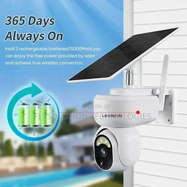 4G Ubox Mini Solar Powered Surveillance Camera