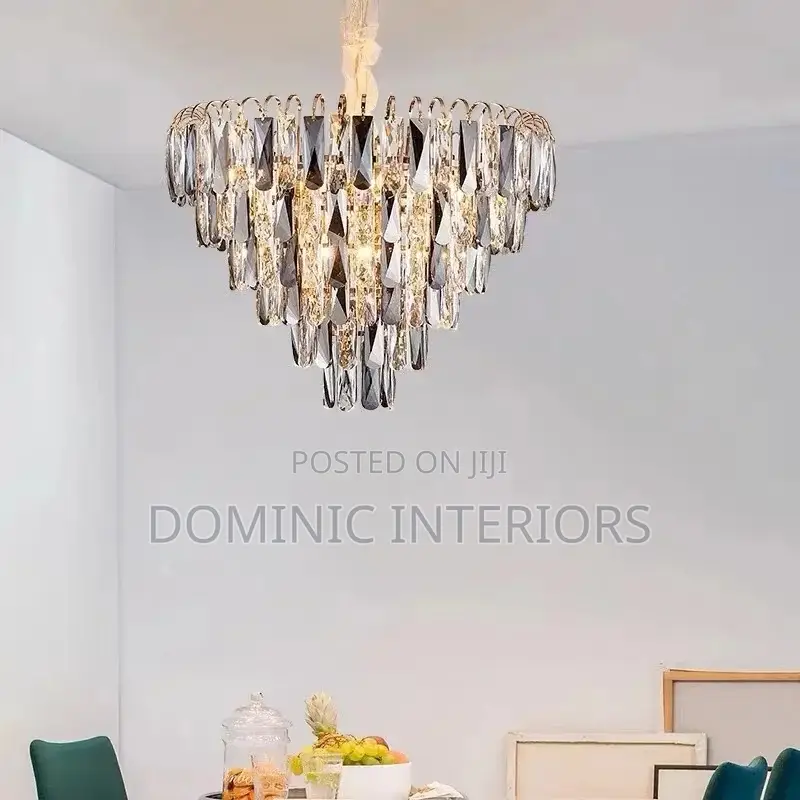 Luxury Round Crystal Lamp/500