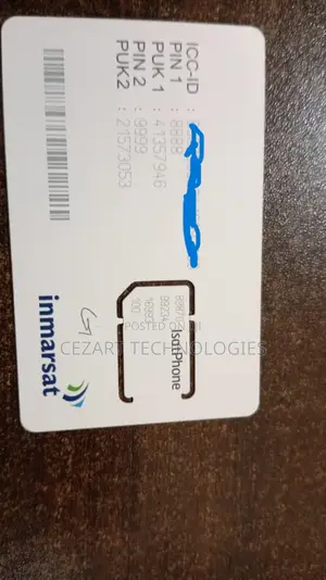 Inmarsat Isatphone Simcard