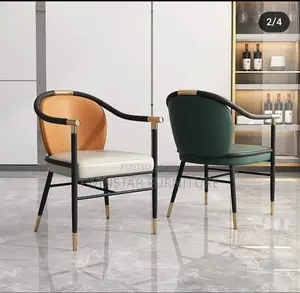 New Modern Luxury Leather Dinning Chairs