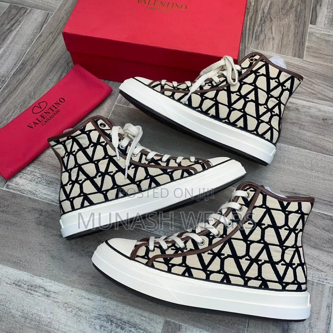 Original Valentino High Cut Sneakers