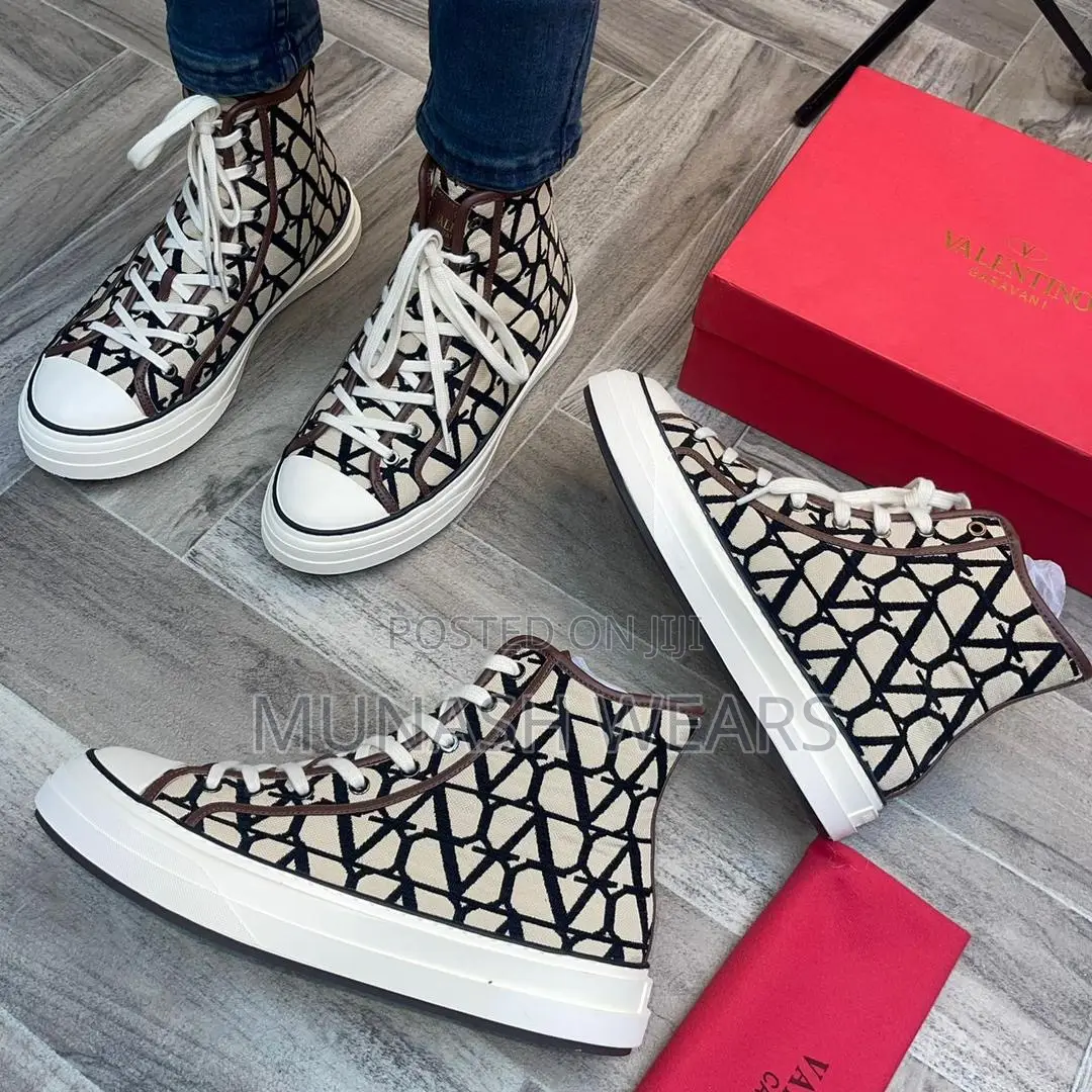 Original Valentino High Cut Sneakers