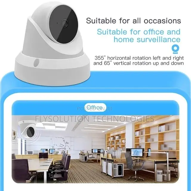 V380 Dome Smart PTZ Wifi Surveillance Camera - Auto Tracking