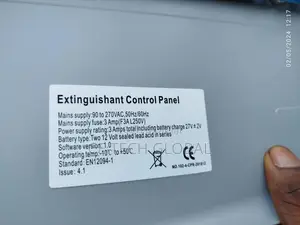 Fm200 Extinguishing Fire Alarm Panel - Hst