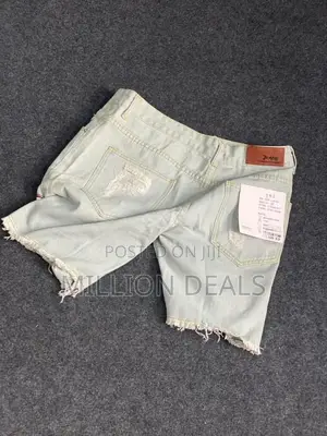Stylish Ski Unique Men’S Short Jeans 32