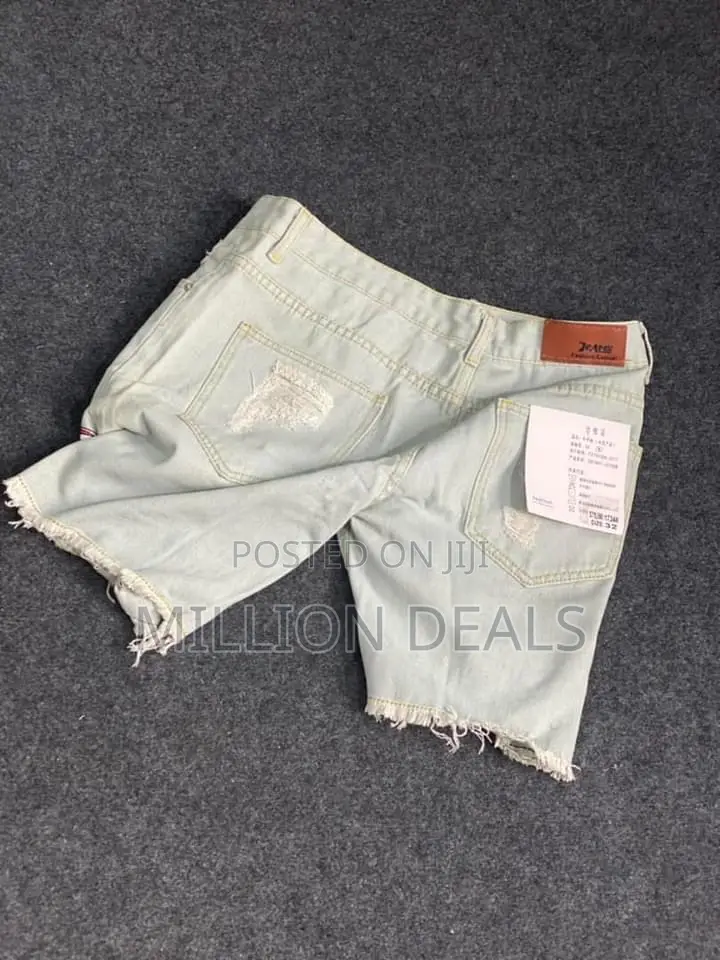 Stylish Ski Unique Men’S Short Jeans 32