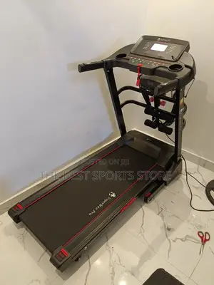 2.5hp Brand New Treadmill With Massager Twister and Dumbbell