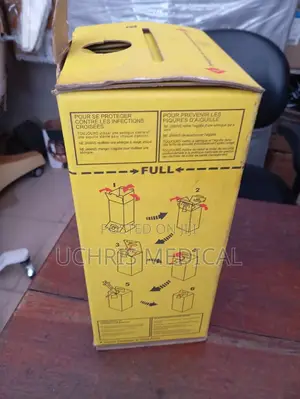 Yellow Disposable Sharp Box