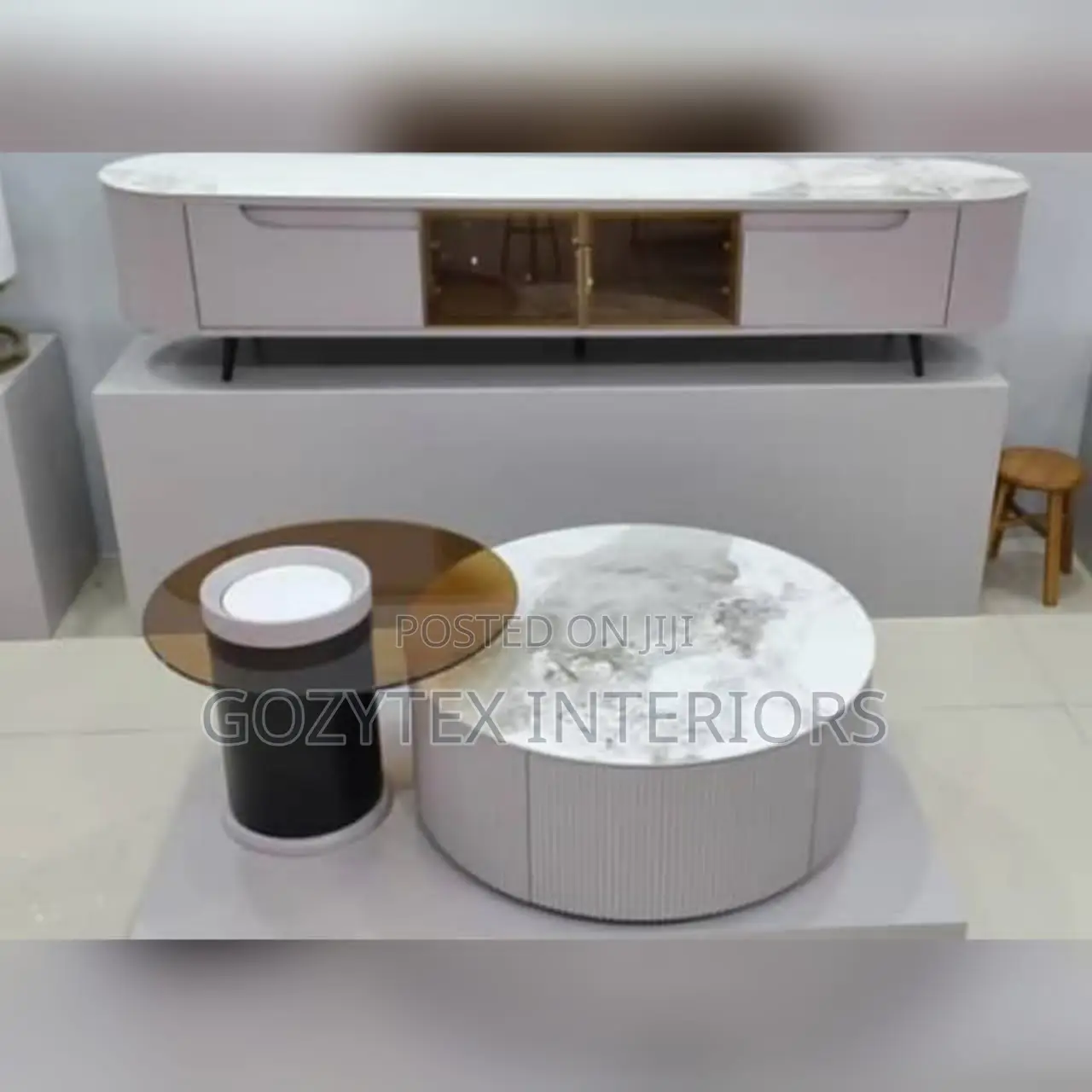 Marble / Glass Center Table