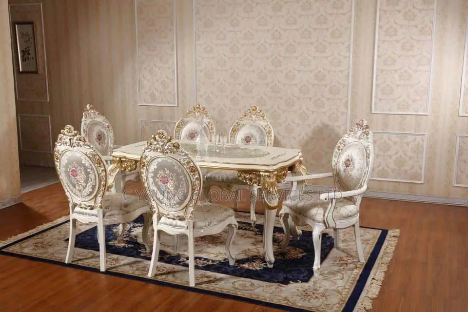 Roya Executive Dining High Quality by 6 Chair's