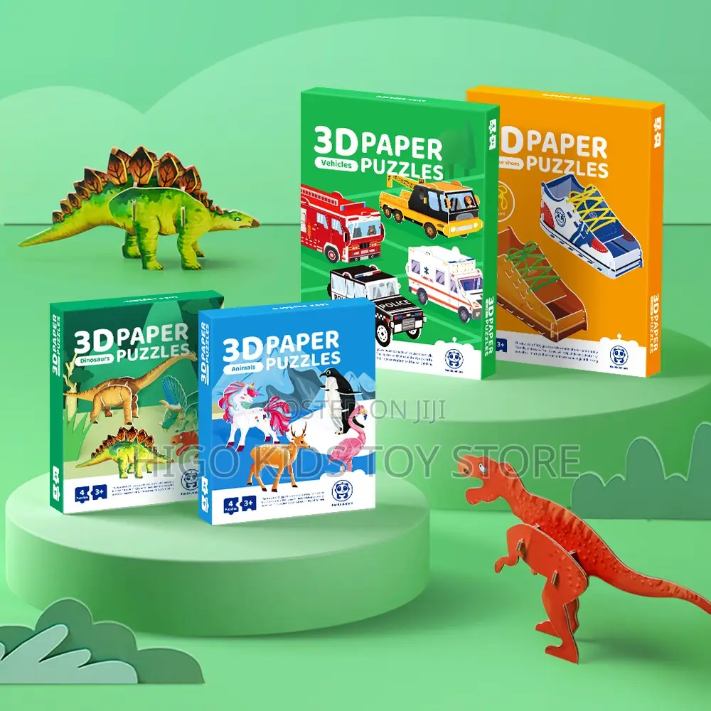 3D Puzzle Game for Children