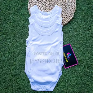 White Baby Vest