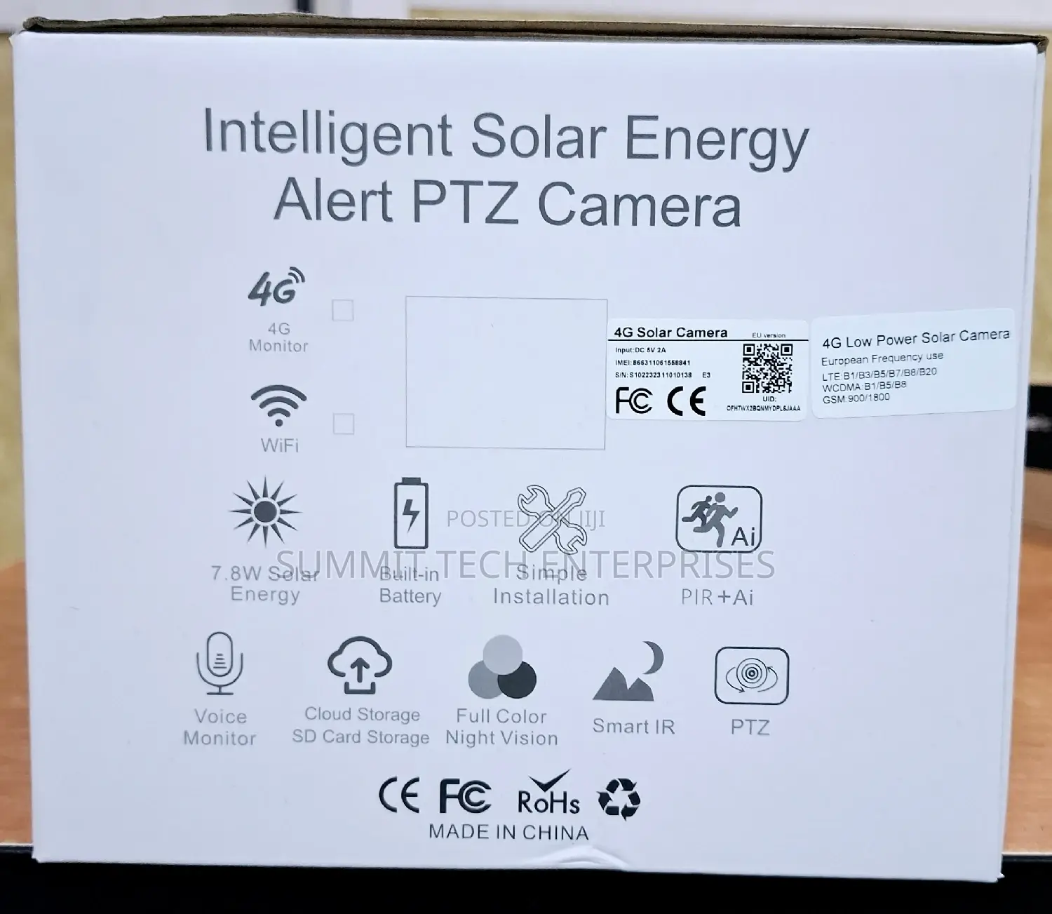 Solar 4MP Camera (4G)