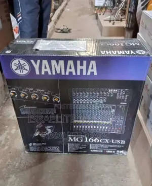 Yamaha Quality 16 Channels Mixer With Usb Mg-166cxusb