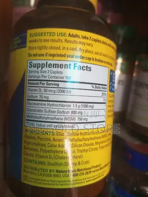 Naturemade Glucosamine,Chondroitin MSM . 200 Tablets