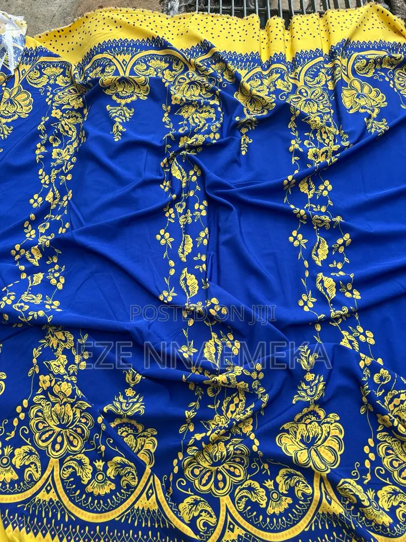 Quality Flowers Crepe, Fabric