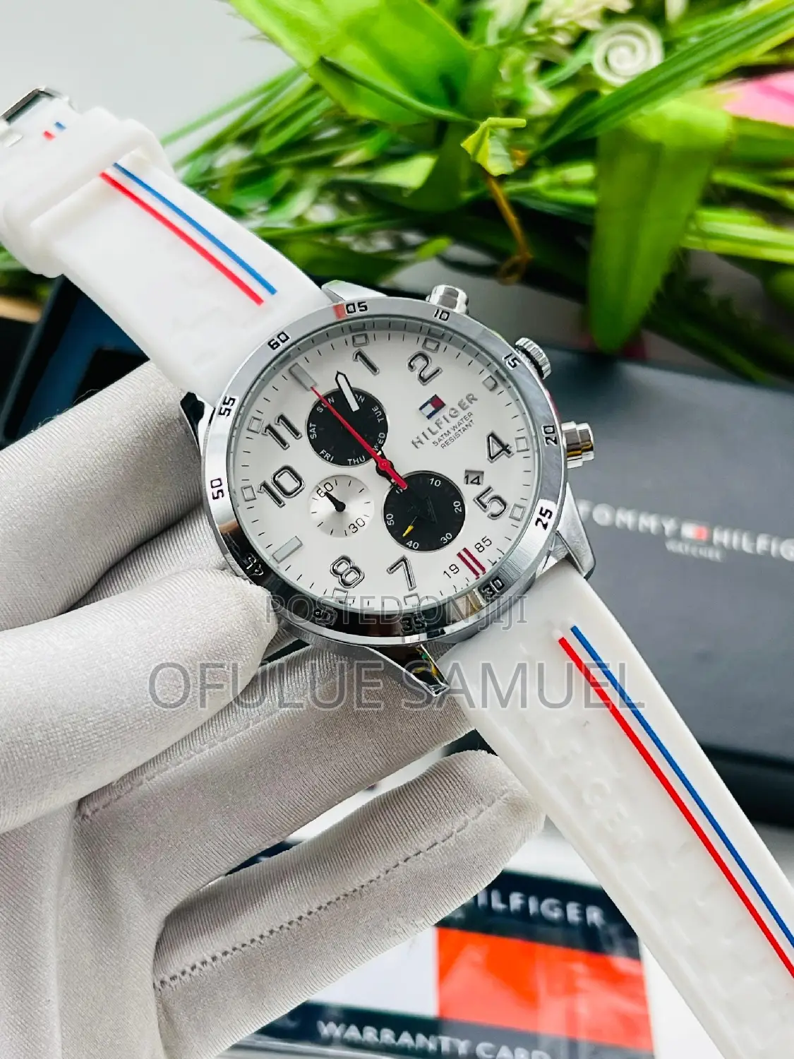 Tommy Hilfiger Rubber Strap Wristwatch