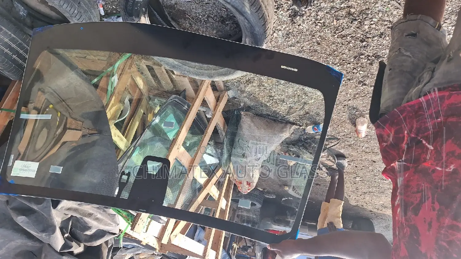 Toyota Highlander 2017 Windscreen With Camera and Sensor