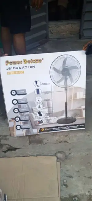 18" DC and AC Standing Fan