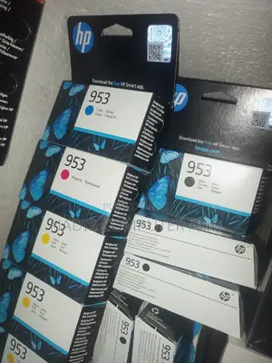 HP 953 Black and Colored Ink