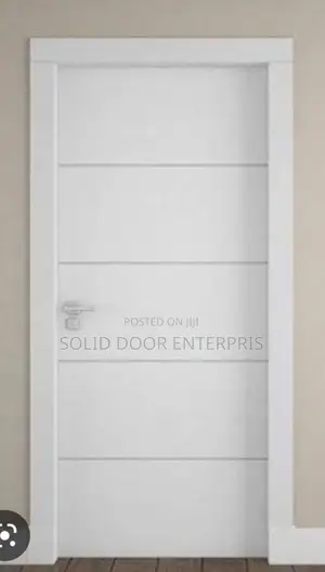 HDF Solid Door With Frame Door Is Now Available.