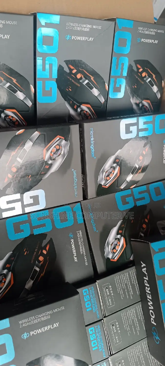 Wireless Rechargeable Gaming Mouse and Bluetooth