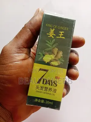 7 Days Ginger Hair Growth for Both Male and Female