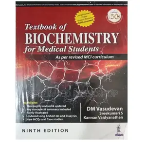 Textbook of Biochemistry for Medical Students