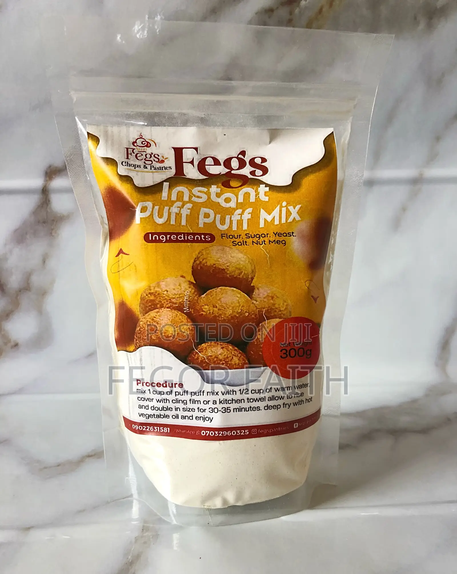Puff Puff Mix/Pancake Mix/Buns Mix