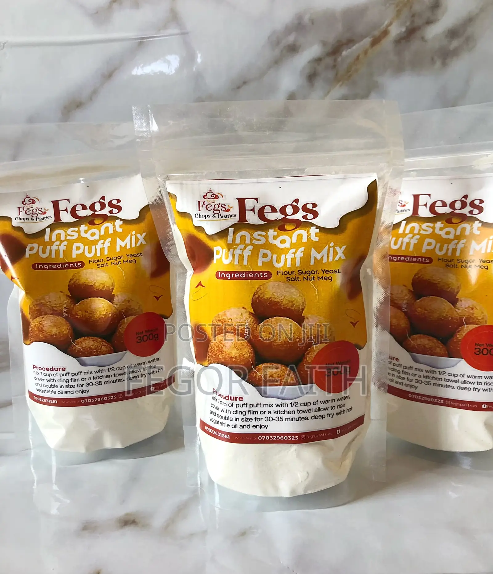 Puff Puff Mix/Pancake Mix/Buns Mix