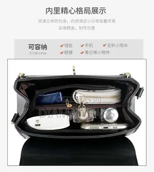 Portable Leather Hand Bag