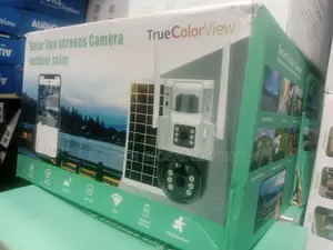 Two Screens Camera True Color View Outdoor Solar