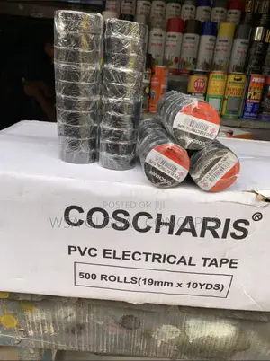 19mm PVC Electrical Tape by 10 Yards 500 PCS