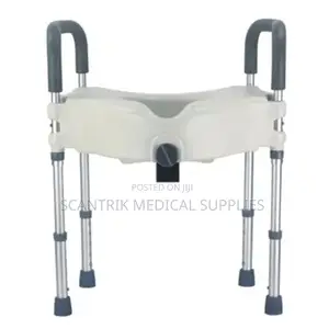 Toilet Raised Commode Seat With Two Legs