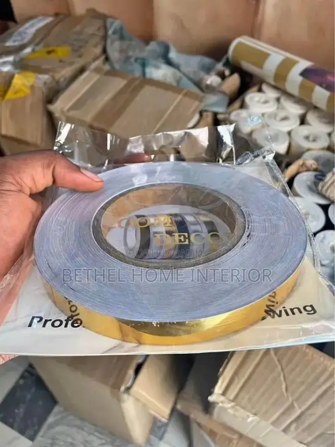 Wall Decor Gold Tape