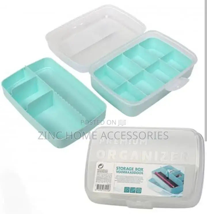 12 Compartment Plastic Storage Box