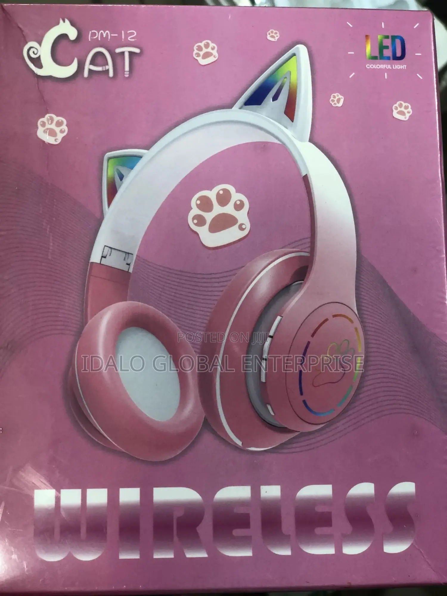 Cat-Ear Bluetooth Headphones