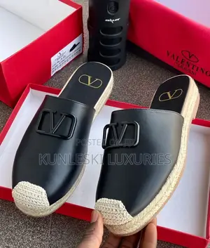 Original Valentino Garavani Leather Half Shoe