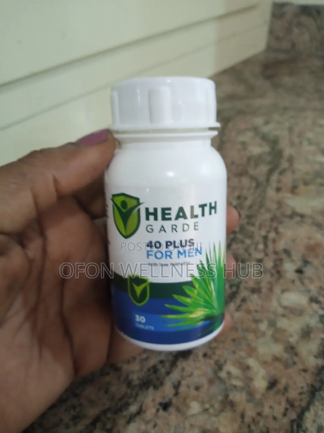 Healthgarde 40 Plus for Men. Erection Performance Booster