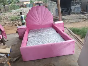 Classic Ladies Pink 4.5by6ft Bed Frame